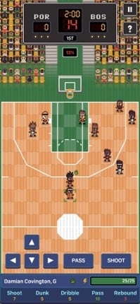 Hoop League Tactics screenshot