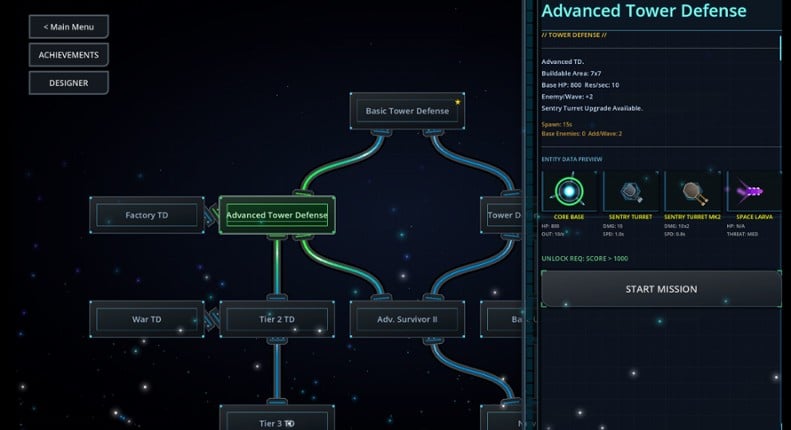 Infinite Evo TD screenshot