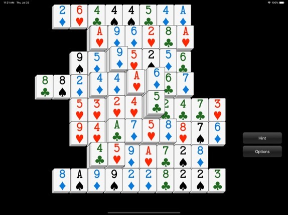 Mahjong Solitaire - Cards screenshot
