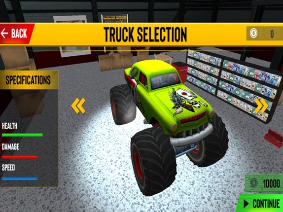 Monster Demolition truck Derby screenshot