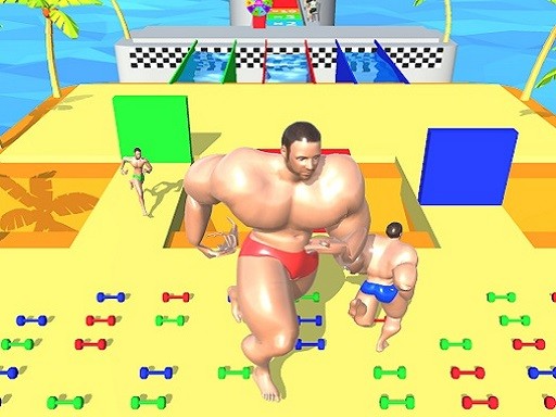 Games like Muscle Race 3D : Smash Running Game