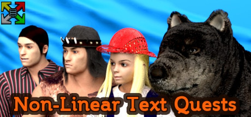 Non-Linear Text Quests Game Cover