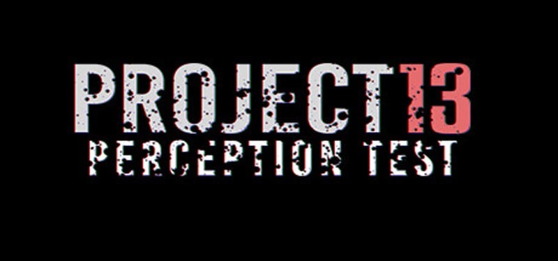 PROJECT 13 Perception Test Game Cover