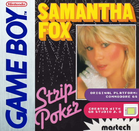 Samantha Fox Strip Poker Game Cover