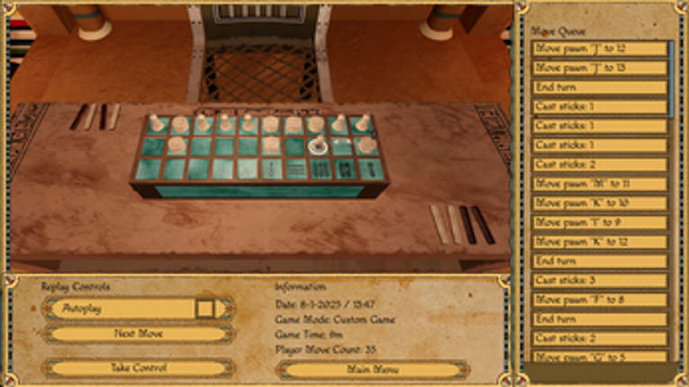 Senet: Households screenshot