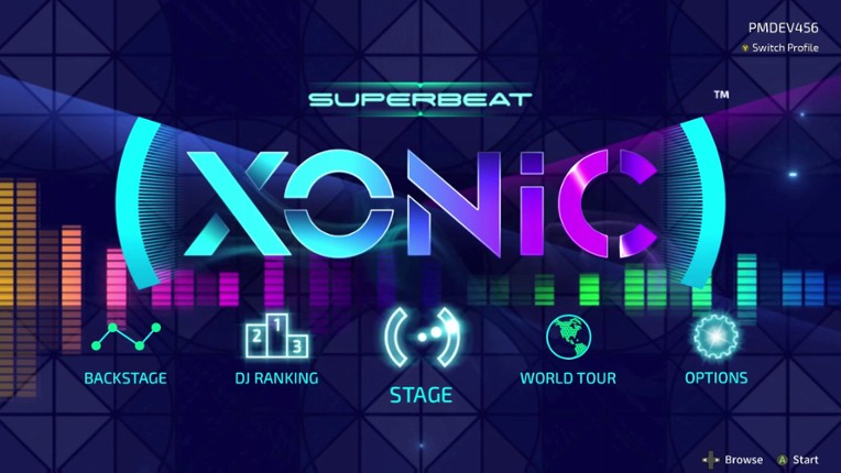 Superbeat: Xonic screenshot