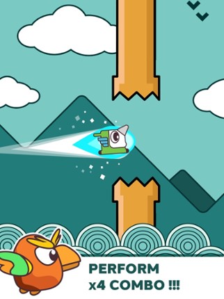 Tap To Dash Bird - Do Not Flap screenshot