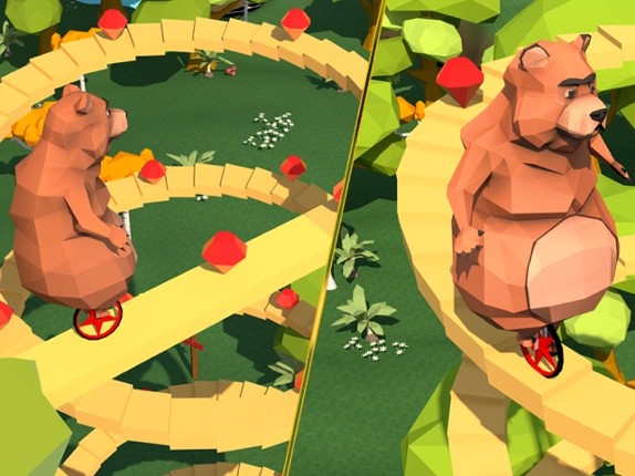 Unicycle Racing 3D Simulator screenshot