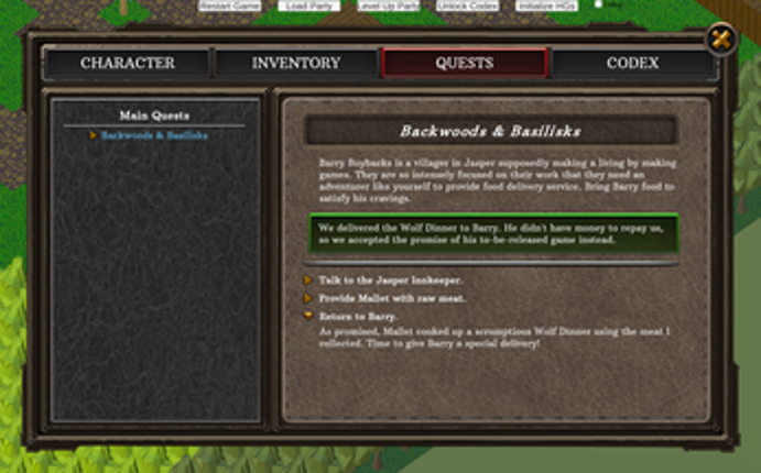 Unnamed Reality Television CRPG screenshot