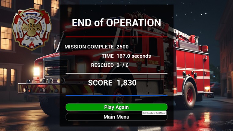 180 Seconds: A Firefighter's Call screenshot