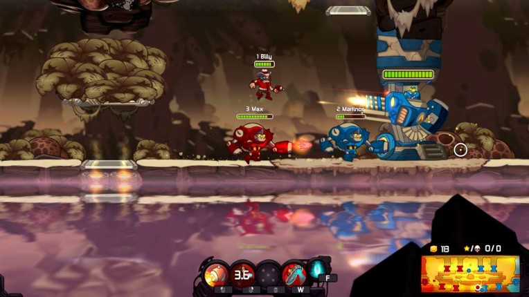 Awesomenauts screenshot