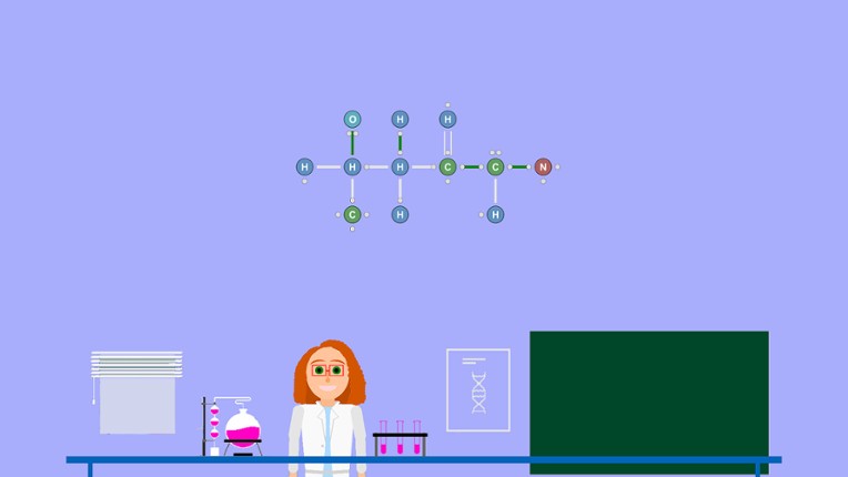 Build Molecules for Vick - Chemistry Puzzle screenshot