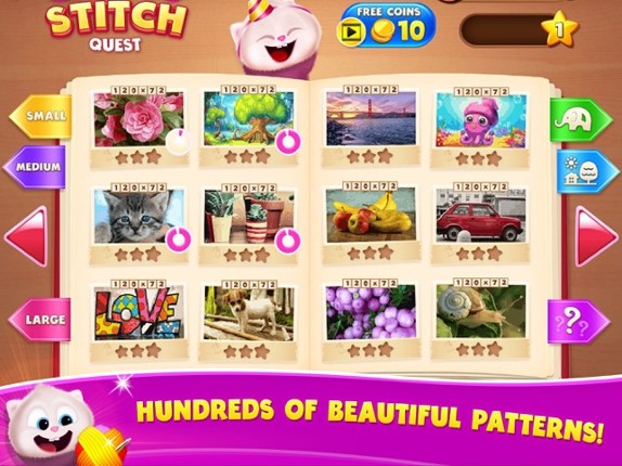 Cross Stitch Quest screenshot