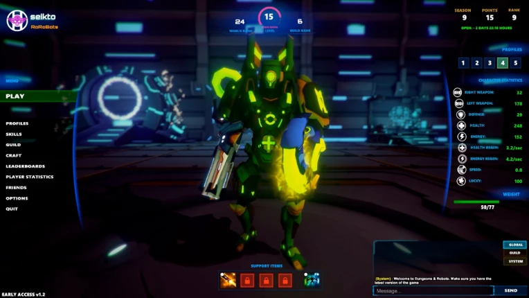 Dungeons & Robots screenshot