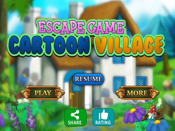 Escape Game Cartoon Village screenshot