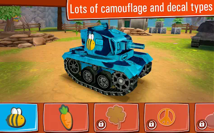 Toon Wars: Awesome Tank Game screenshot