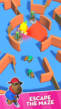 Capybara Run: 456 Rat Survival Image