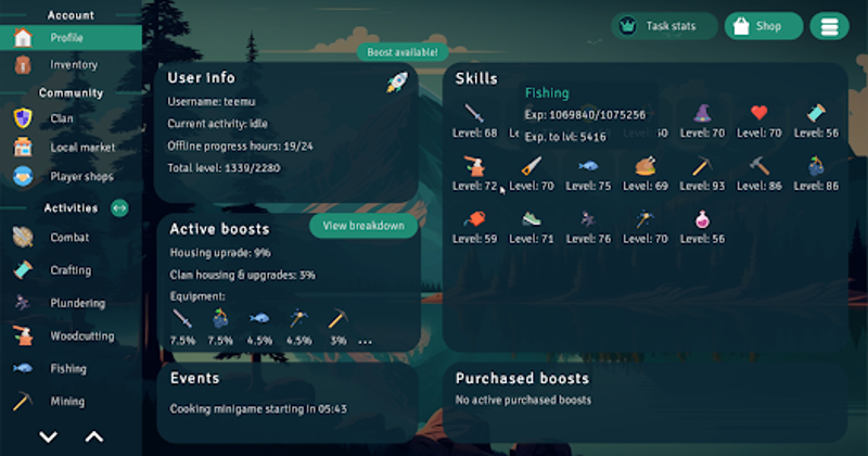 Idle Clans - MMORPG screenshot