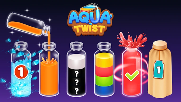 Aqua Twist - Color Flow Puzzle screenshot