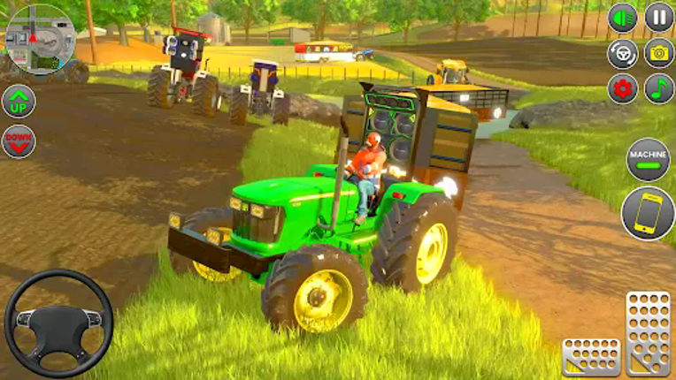 Real Tractor Farming Games Image