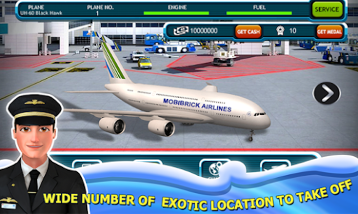 Mr. Pilot 2 : Fly and Serve screenshot