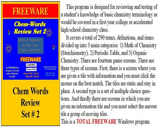 Games like Chem-Words Review - Set 2