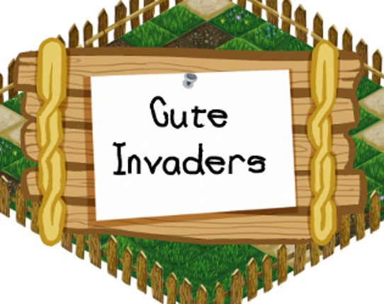 Cute invaders Game Cover