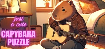 Just a Cute Capybara Puzzle Image