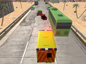 London Ambulance Traffic Racer Image