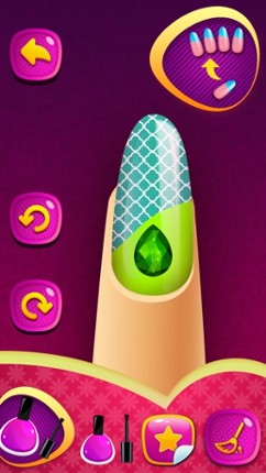 Nail Art Salon Girls Games - A Date Night Makeover screenshot