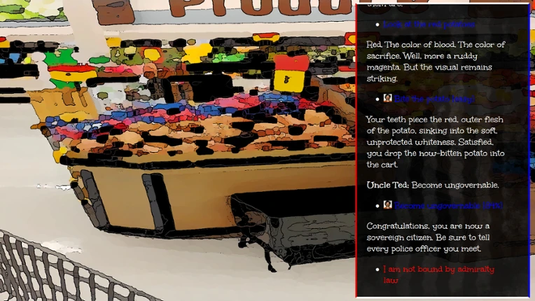 No Truce With The Groceries Image