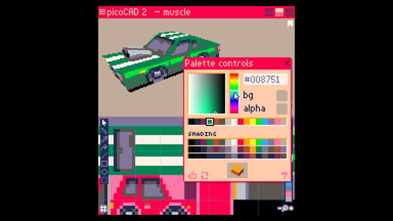 picoCAD 2 screenshot