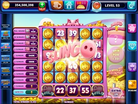Slingo Arcade - Slots &amp; Bingo Image