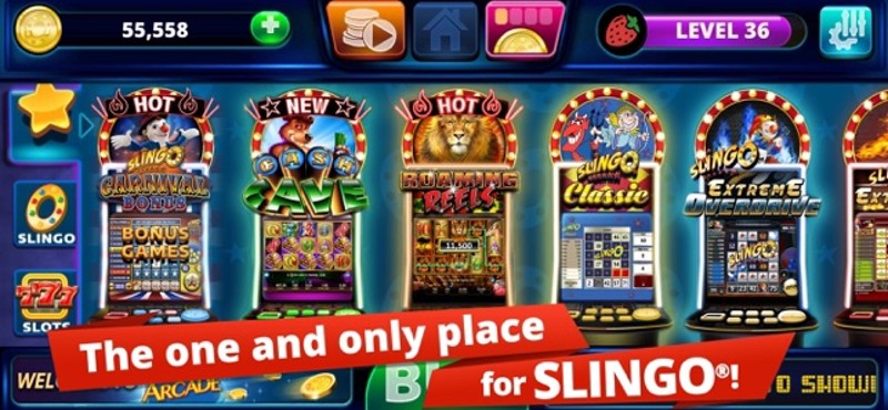 Slingo Arcade - Slots &amp; Bingo Image