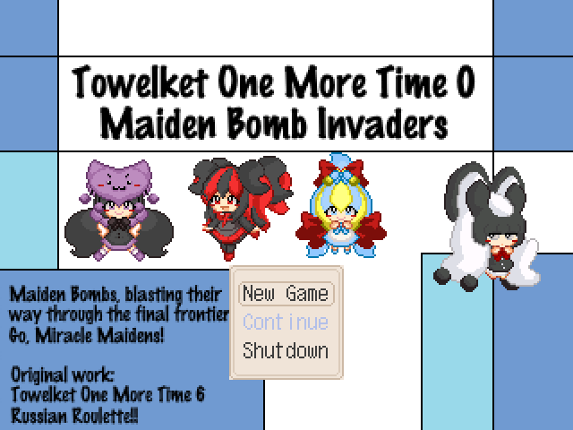 Towelket 0 - Maiden Bomb Invaders Game Cover