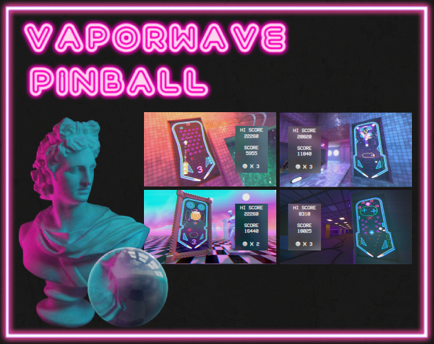 Games like Vaporwave Pinball