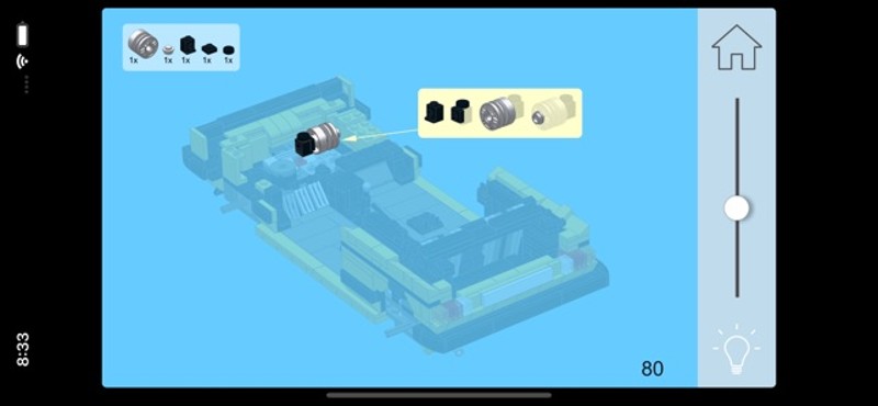 Yellow Golf Mk1 for LEGO Image