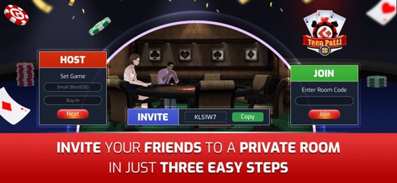 3D Teenpatti screenshot