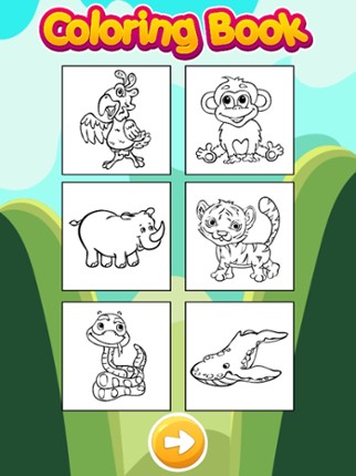 Animals Coloring Pages for Kids Boys &amp; Girls Image