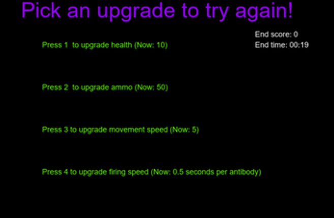 Attack of the Bacilli screenshot