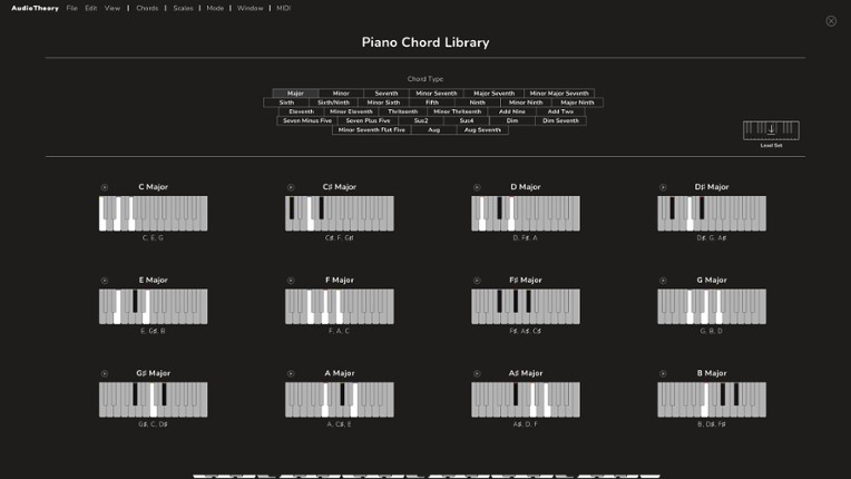 AudioTheory Piano Keys screenshot