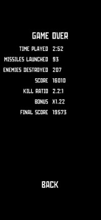 Bomb: A Modern Missile Command screenshot