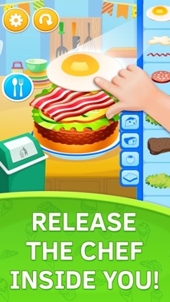 Cake Cooking Games for Toddlers and Kids free screenshot