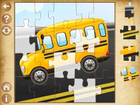 Cars and transport Puzzles - Learning kids games Image