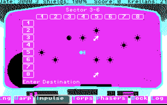 CGA Trek screenshot