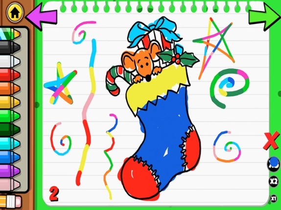 Color With Santa screenshot