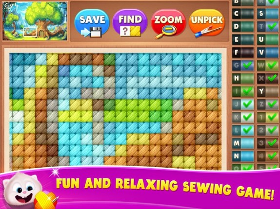 Cross Stitch Quest screenshot