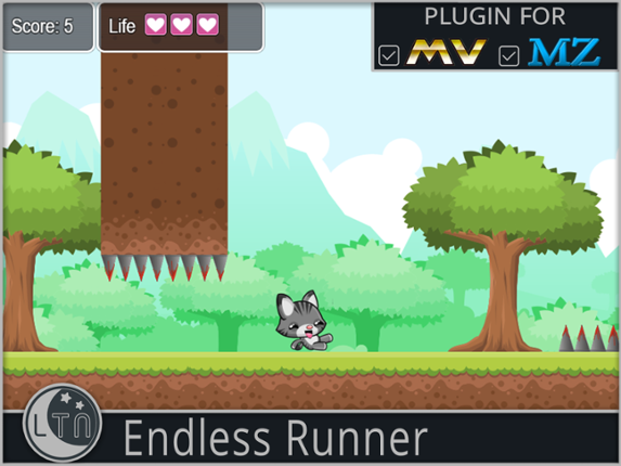 Endless Runner for RPG Maker Game Cover