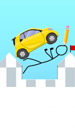 Draw 2 Bridge: Draw Save Car screenshot