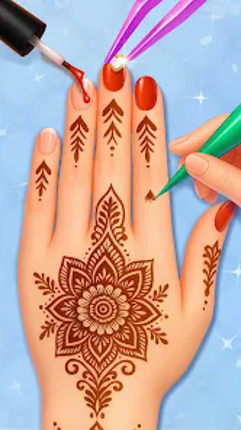 Royal Bride Mehndi Salon Game Image